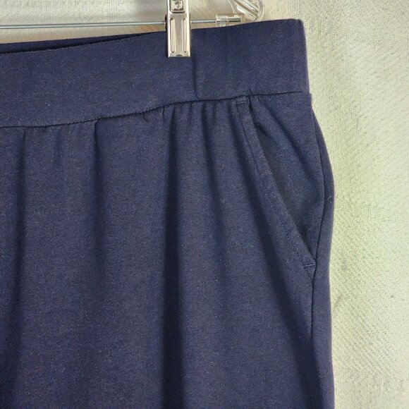Croft & Barrow Dark Navy Cotton Poly Span Pull on Stretch Capri Pants Size XXL - Picture 6 of 16